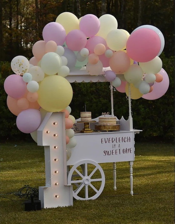 $100 Dessert Cart without balloons (1)
