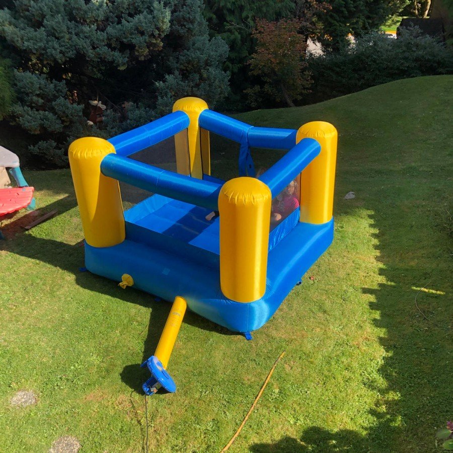 $50 Bouncing Castle, Blue/Yellow