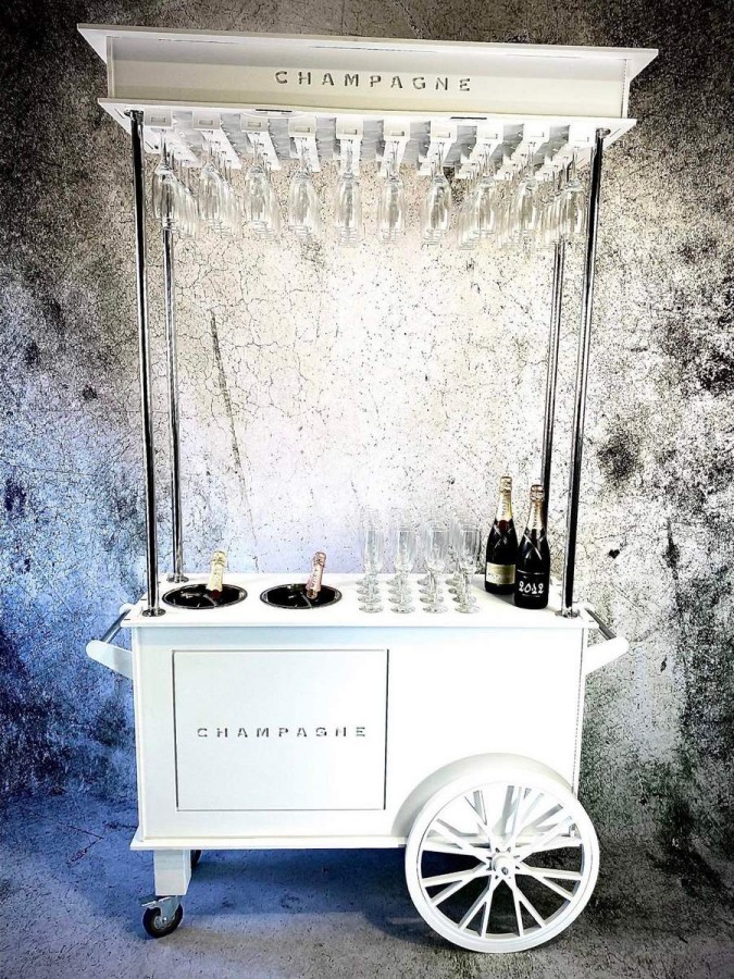 $100 Beverage Champagne Cart