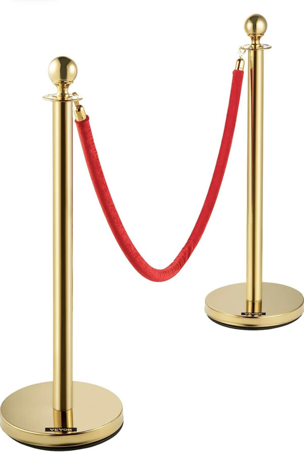 Stanchion+rope