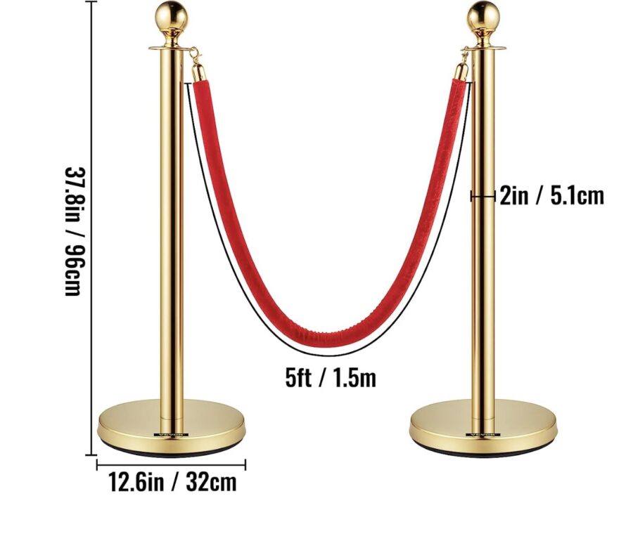 Stanchion+rope - Image 2