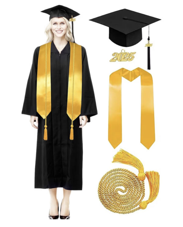 Graduation gown set